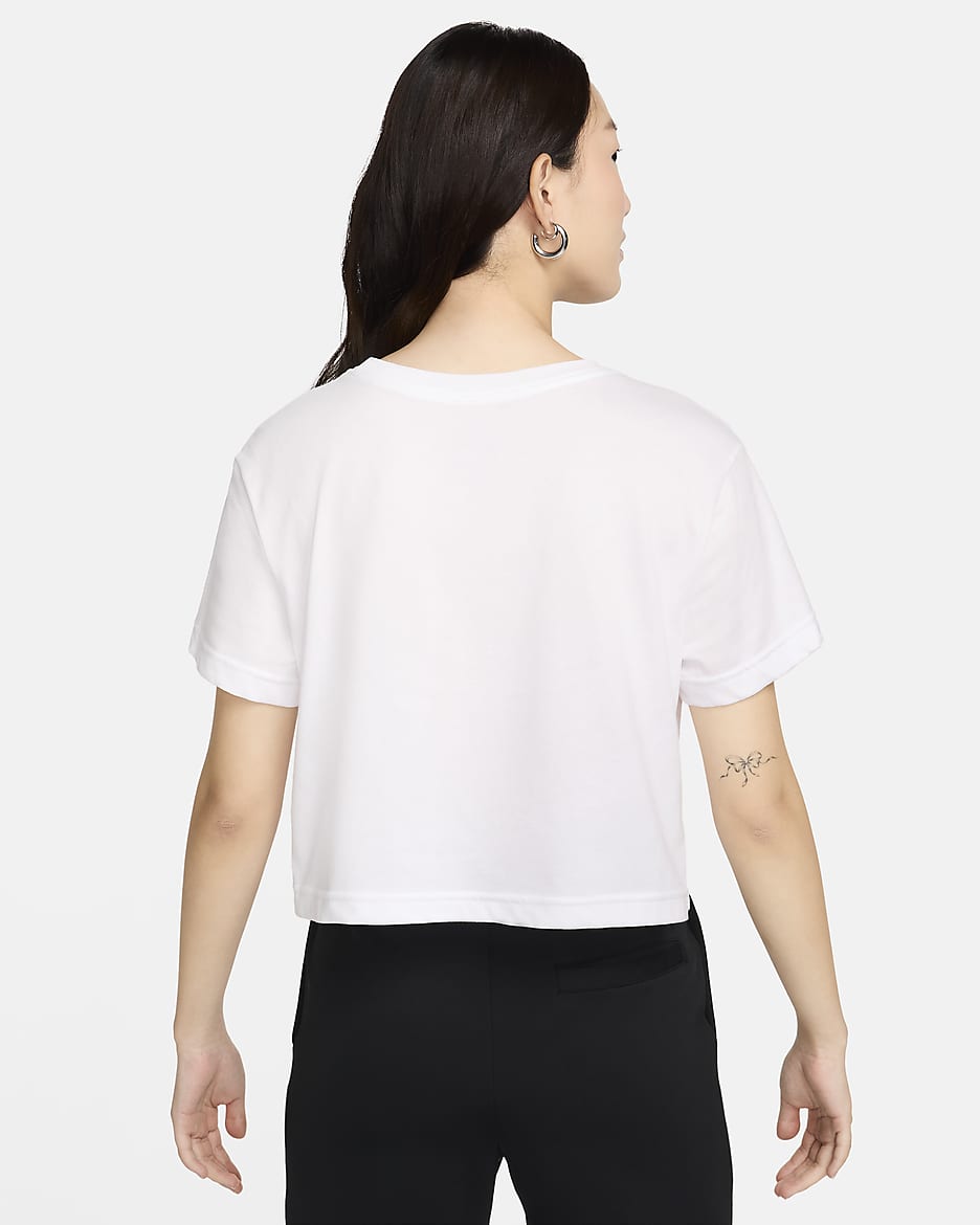 Nike heritage crop top new arrivals